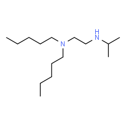 ChemSpider 2D Image | N'-Isopropyl-N,N-dipentyl-1,2-ethanediamine | C15H34N2