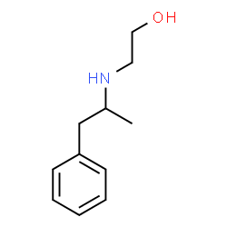 ChemSpider 2D Image | 2-[(1-Phenyl-2-propanyl)amino]ethanol | C11H17NO