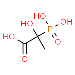 ChemSpider 2D Image | 2-Hydroxy-2-phosphonopropanoic acid | C3H7O6P