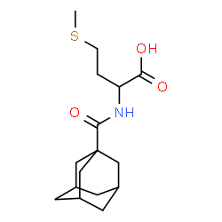 ChemSpider 2D Image | N-(Adamantan-1-ylcarbonyl)methionine | C16H25NO3S