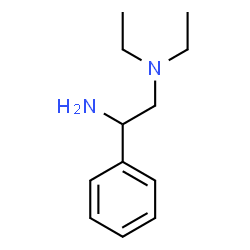 ChemSpider 2D Image | N-(2-amino-2-phenylethyl)-N,N-diethylamine | C12H20N2