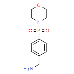 ChemSpider 2D Image | 4-(4-morpholinylsulfonyl)benzylamine | C11H16N2O3S