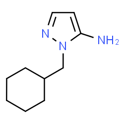 ChemSpider 2D Image | 2-(cyclohexylmethyl)pyrazol-3-amine | C10H17N3