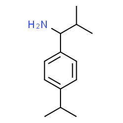 ChemSpider 2D Image | 1-(4-Isopropylphenyl)-2-methyl-1-propanamine | C13H21N