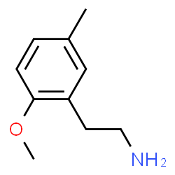 ChemSpider 2D Image | 2-(2-Methoxy-5-methylphenyl)ethanamine | C10H15NO