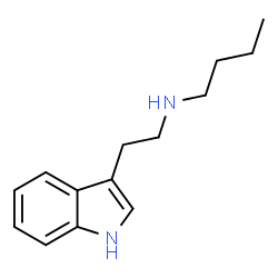 ChemSpider 2D Image | N-Butyl-1H-indole-3-ethanamine | C14H20N2