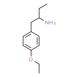 ChemSpider 2D Image | 1-(4-Ethoxyphenyl)-2-butanamine | C12H19NO