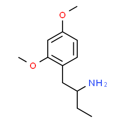 ChemSpider 2D Image | 1-(2,4-Dimethoxyphenyl)-2-butanamine | C12H19NO2