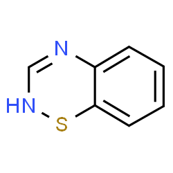 ChemSpider 2D Image | Benzothiadiazine | C7H6N2S