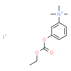 ChemSpider 2D Image | 3-[(Ethoxycarbonyl)oxy]-N,N,N-trimethylanilinium iodide | C12H18INO3