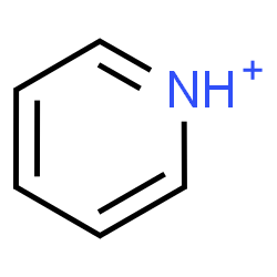ChemSpider 2D Image | Pyridinium | C5H5N