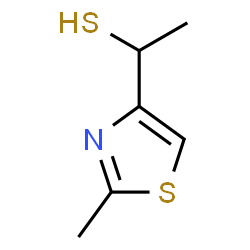 ChemSpider 2D Image | 1-(2-Methyl-1,3-thiazol-4-yl)ethanethiol | C6H9NS2