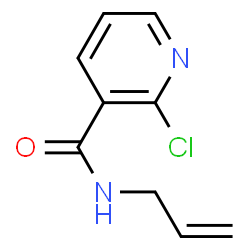ChemSpider 2D Image | N-Allyl-2-chloronicotinamide | C9H9ClN2O