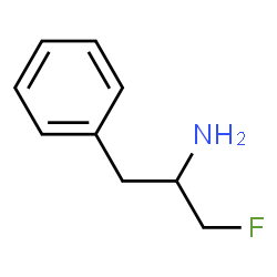 ChemSpider 2D Image | 1-Fluoro-3-phenyl-2-propanamine | C9H12FN