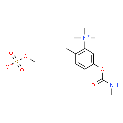 ChemSpider 2D Image | N,N,N,2-Tetramethyl-5-[(methylcarbamoyl)oxy]anilinium methyl sulfate | C13H22N2O6S