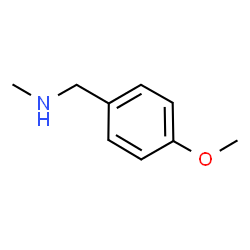 ChemSpider 2D Image | 4-Methoxy-N-methylbenzylamine | C9H13NO