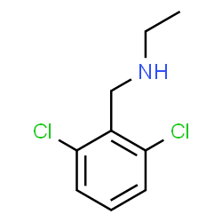 ChemSpider 2D Image | N-(2,6-Dichlorobenzyl)ethanamine | C9H11Cl2N