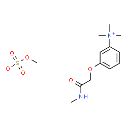 ChemSpider 2D Image | N,N,N-Trimethyl-3-[2-(methylamino)-2-oxoethoxy]anilinium methyl sulfate | C13H22N2O6S