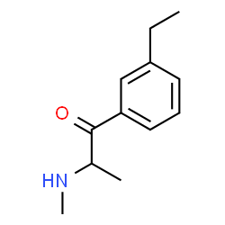ChemSpider 2D Image | 3-ETHYLMETHCATHINONE | C12H17NO