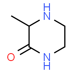 ChemSpider 2D Image | 3-Methyl-2-piperazinone | C5H10N2O