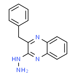ChemSpider 2D Image | 2-Benzyl-3-hydrazinoquinoxaline | C15H14N4