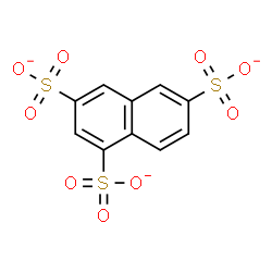 ChemSpider 2D Image | 1,3,6-Naphthalenetrisulfonate | C10H5O9S3
