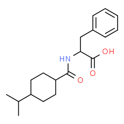 ChemSpider 2D Image | N-[(4-Isopropylcyclohexyl)carbonyl]phenylalanine | C19H27NO3