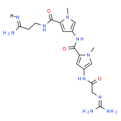 ChemSpider 2D Image | Netropsin | C18H26N10O3