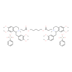 ChemSpider 2D Image | atracurium besylate | C65H82N2O18S2