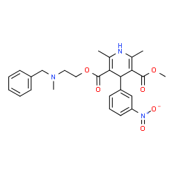 ChemSpider 2D Image | Nicardipine | C26H29N3O6