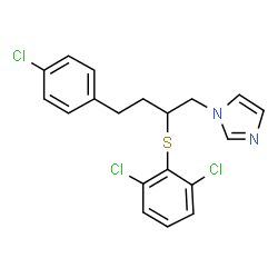 ChemSpider 2D Image | Butoconazole | C19H17Cl3N2S