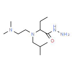 ChemSpider 2D Image | 2-{[2-(Dimethylamino)ethyl](isobutyl)amino}butanehydrazide | C12H28N4O