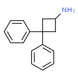 ChemSpider 2D Image | 3,3-Diphenylcyclobutanamine | C16H17N