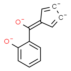 ChemSpider 2D Image | 2-[2,4-Cyclopentadiene-3,4-diid-1-ylidene(oxido)methyl]phenolate | C12H6O2