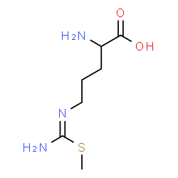 ChemSpider 2D Image | S-methylthiocitrulline | C7H15N3O2S