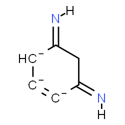 ChemSpider 2D Image | (4Z,6Z)-4,6-Diimino-1-cyclohexene-1,2,3-triide | C6H5N2