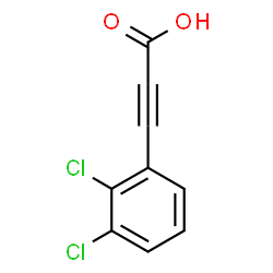 ChemSpider 2D Image | 3-(2,3-Dichlorophenyl)-2-propynoic acid | C9H4Cl2O2