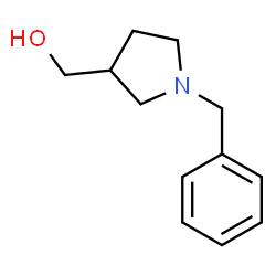 ChemSpider 2D Image | 1-Benzylpyrrolidin-3-yl-methanol | C12H17NO