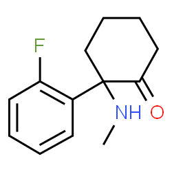 ChemSpider 2D Image | 2-Fluorodeschloroketamine | C13H16FNO