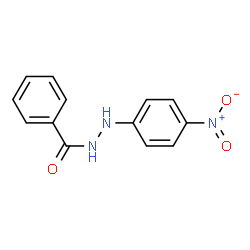 ChemSpider 2D Image | N'-(4-Nitrophenyl)benzohydrazide | C13H11N3O3