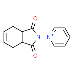 ChemSpider 2D Image | 1-(1,3-Dioxo-1,3,3a,4,7,7a-hexahydro-2H-isoindol-2-yl)pyridinium | C13H13N2O2
