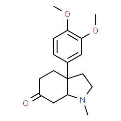 ChemSpider 2D Image | MESEMBRINE, (+)- | C17H23NO3