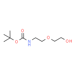 ChemSpider 2D Image | Boc-NH-PEG2 | C9H19NO4