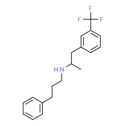 ChemSpider 2D Image | 3-Phenyl-N-{1-[3-(trifluoromethyl)phenyl]-2-propanyl}-1-propanamine | C19H22F3N