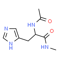 ChemSpider 2D Image | Nalpha-Acetyl-N-methylhistidinamide | C9H14N4O2