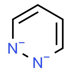 ChemSpider 2D Image | Pyridazine-1,2-diide | C4H4N2