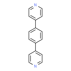 ChemSpider 2D Image | 1,4-bis(4-pyridyl)benzene | C16H12N2