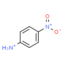 ChemSpider 2D Image | 4-Nitroanilinium | C6H7N2O2