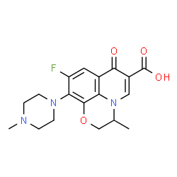 ChemSpider 2D Image | Ofloxacin | C18H20FN3O4
