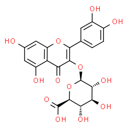 ChemSpider 2D Image | Miquelianin | C21H18O13